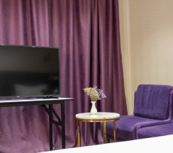 Двухместный номер Superior с красивым видом из окна двуспальная кровать в Orient Hotel Bishkek (Ориент отель Бишкек)