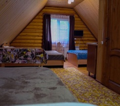 Просторная студия с беседкой в Лесной