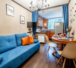 1-комнатные апартаменты улучшенные в Sun City Apartment (Сан Сити Апартмент) на улице Островского
