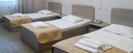 Койко-место в 3-х местном номере в Smart Hotel KDO Красноярск
