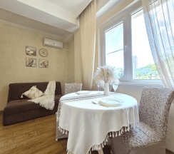 DELUXE APARTMENT ОДНОКОМНАТНАЯ КВАРТИРА С ВИДОМ НА ГОРЫ в Deluxe apartments