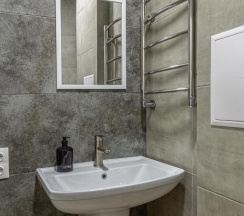 Апартаменты с видом на город 2 отдельные кровати в Апартаменты MIXY Nordy Homes