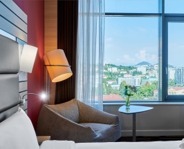 Номер Classic Superior, с видом на город - с двуспальной кроватью в Mercure Sochi Centre