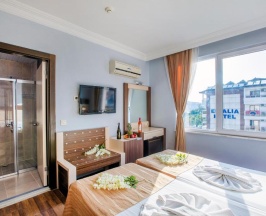 Двухместный номер Standard 2 отдельные кровати в Hawaii Suite Beach Hotel