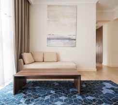 Представительский люкс (Апартамент с 2 спальнями) в Кортъярд Марриотт Сочи Красная Поляна