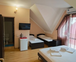 Четырёхместный номер Standard с балконом в Светлана