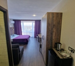 ПАНОРАМА 2х местный 2 этаж с диваном и балконом вид на гору ТХАЧ в Вершина