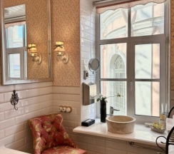 Номер "Романтик" Deluxe Room Dbl/Sngl в Trezzini