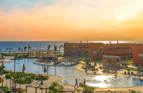 Египет, Порт Галиб: Курортный отель Three Corners Happy Life Beach Resort All Inclusive