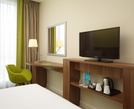 Номер с кроватью размера «queen-size»и 1 диваном-кроватью - Для некурящих в Hampton by Hilton