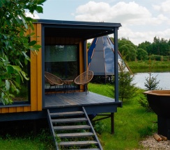River lodge с чаном в Бухлово парк