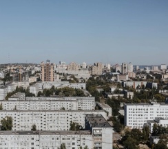 Четырёхместные апартаменты c 1 комнатой с балконом в Квартира 34 Домика на Новоузенской