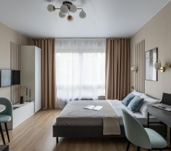 Апартаменты студия в Satin Home Apart