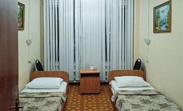 Номер эконом с 2 односпальными кроватями в Smart Hotel KDO Бузулук