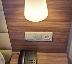 Улучшенный семейный номер с 1 двуспальной кроватью и раскладным диваном в Парк-отель