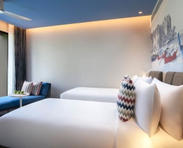 Четырёхместный люкс Deluxe с 2 комнатами в OZO Phuket