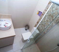 Кровать в общем номере в Made In Brazil Hostel