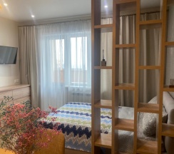 Апартаменты студия в AntoninaApartments (АнтонинаАпартментс) на улице Крылова