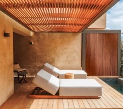 Двухместный люкс Moonflower Executive with Private Plunge Pool (двуспальная кровать) в M Boutique Hotel - Designed for Adults