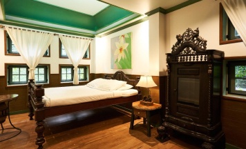 Двухместный номер Deluxe с видом на сад двуспальная кровать в Kaomai Lanna Resort