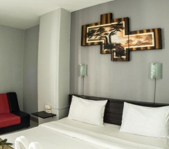 Двухместный номер двуспальная кровать в Holiday Home Patong