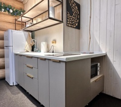 Семейный коттедж с видом на озеро в Медвежья поляна