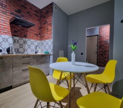 Двухместные апартаменты двуспальная кровать в Art House