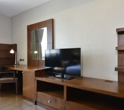 Двухместный люкс Executive с балконом двуспальная кровать в Grand Asoke Suites Boutique Residence