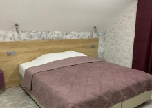 Номер люкс с 1 двуспальной кроватью (с завтраком, мансарда) в Манжерок