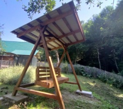 Студия с кондиционером четырехместная в Лесной