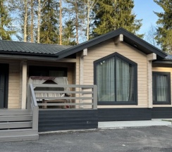 Современный коттедж 120 кв.м. для 8 гостей рядом с Охта парком в Solar House