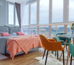 Квартира в Апартаменты на улица Куникова, 47Ак1