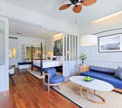 Двухместный клубный люкс Lamai двуспальная кровать в Отель Outrigger Koh Samui Beach Resort