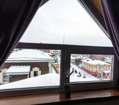 Стандартный номер с большой кроватью в Берёзка