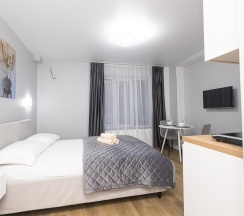 Апартаменты студия в MOKO Apartments (МОКО Апартментс) на улице Бахрушина 1 сектор 1