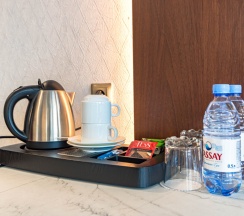 Двухместный номер Premium с видом на город двуспальная кровать в Best Western Plus Astana