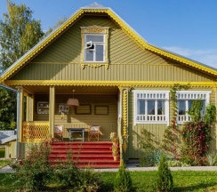 Жёлтый Дом, пер. Садовый, д. 14 в Желтый дом