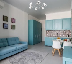 Апартаменты Deluxe с видом на море в Комплекс апартаментов "Apartments Premium" (второй корпус)