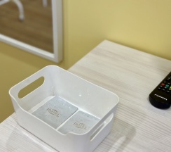 Семейный номер (ванная комната рядом с номером) в Riverside