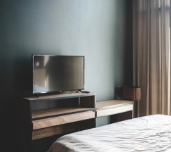 Двухместный номер Comfort с видом на город (двуспальная кровать) в Мир Неба