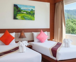 Двухместный номер Grand Deluxe с частичным видом двуспальная кровать в Baumancasa Beach Resort