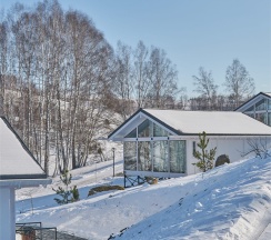 Дуплекс Твин с панорамным видом на горы в Алтай Пэлас