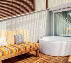 Номер Standard с видом на море в Sunprime Alanya Beach Hotel