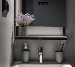 Стандартный номер с двуспальной кроватью без окна в Greenfeel
