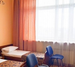 Трехместный номер с 3 односпальными кроватями в Smart Hotel KDO Омск