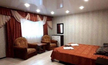 Номер стандарт с 1 двуспальной кроватью (с пансионом) в Лукоморье
