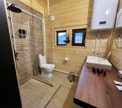 Номер в шале "Териберка" в Cedar grass Териберка