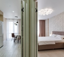 Квартира в Апартаменты на улица Ларина, д.45, строение 2