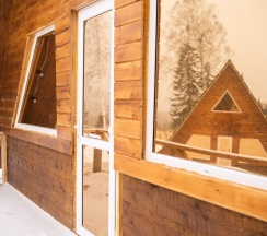 Дом трехкомнатный с 3 спальнями в A-Frame All_in_Gesh