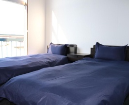 Двухместный номер Standard с видом на горы 2 отдельные кровати в Fuji Guest House Ao